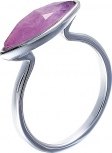 Кольцо с аметистами из серебра (арт. 758351)