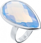 Кольцо с стеклом из серебра (арт. 760984)