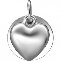 Подвеска Сердце из серебра (арт. 825648)