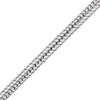 Цепочка плетения "Шнурок" из серебра (арт. 314373)