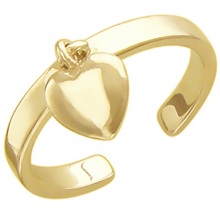 Кольцо Сердце из желтого золота (арт. 326826)
