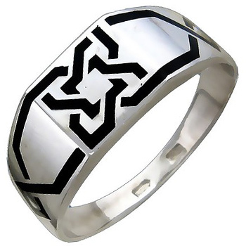 Кольцо из серебра (арт. 349103)