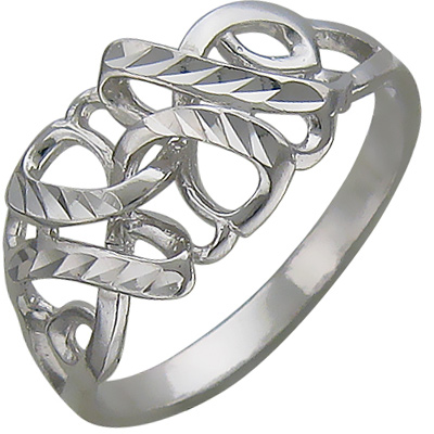 Кольцо из серебра (арт. 820784)
