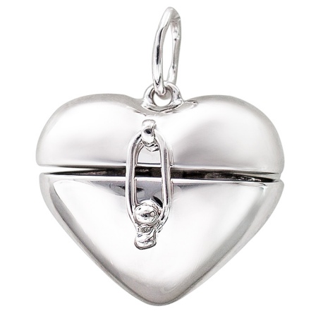 Подвеска Сердце из серебра (арт. 833403)