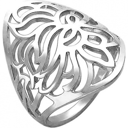 Кольцо Цветок из серебра (арт. 844255)