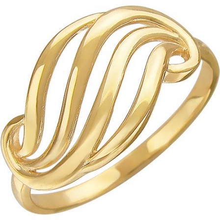 Кольцо из жёлтого золота (арт. 852678)