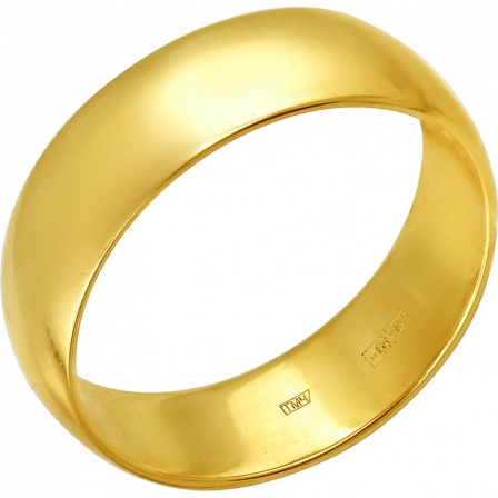 Кольцо из жёлтого золота (арт. 860590)