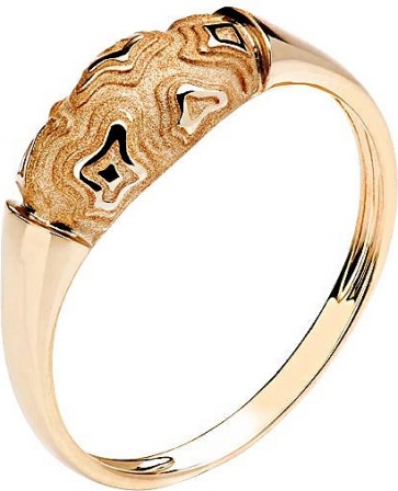 Кольцо коллекции Totem Tiger/Тигр из красного золота (арт. 890221)