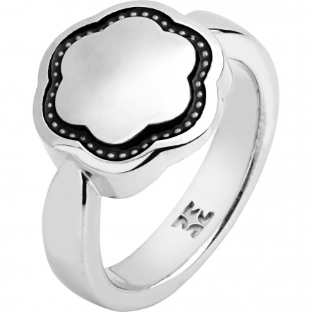 Кольцо с эмалью из серебра (арт. 890516)