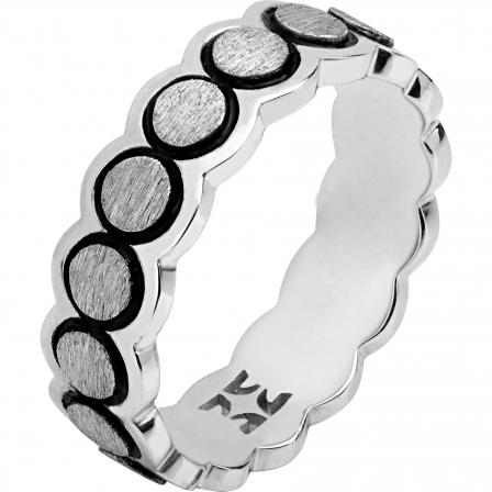 Кольцо с эмалью из серебра (арт. 890535)