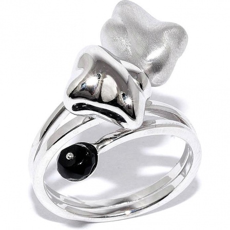 Кольцо с турмалинами из серебра (арт. 906697)