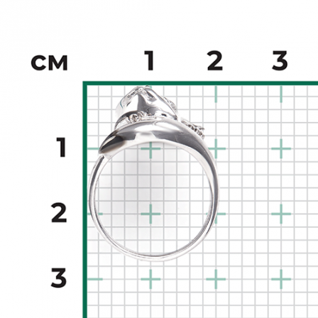 Кольцо из серебра (арт. 2445125)