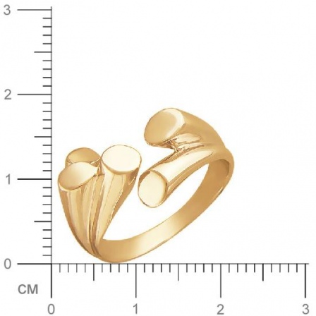 Кольцо из красного золота (арт. 316832)
