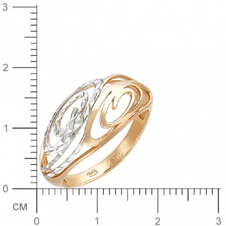 Кольцо из красного золота (арт. 316887)