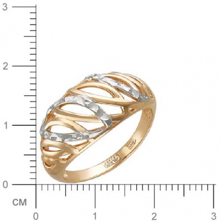 Кольцо из красного золота (арт. 316889)
