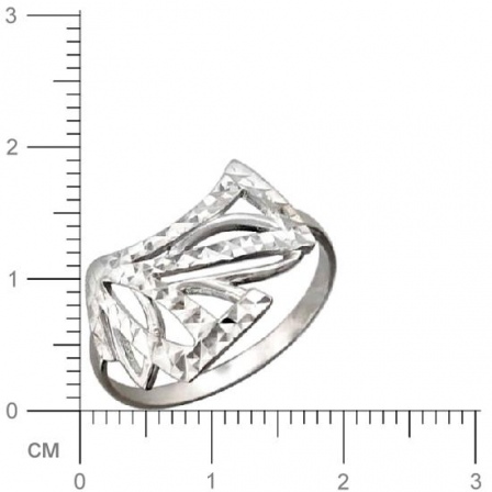 Кольцо из серебра (арт. 318785)