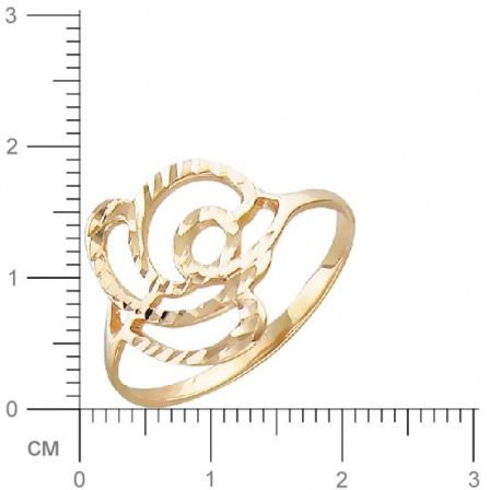 Кольцо из красного золота (арт. 323531)