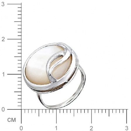 Кольцо с лазуритом из серебра (арт. 328631)