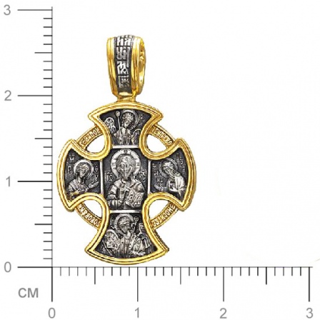 Крестик из серебра (арт. 333005)