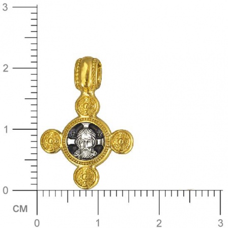 Крестик из серебра (арт. 347322)