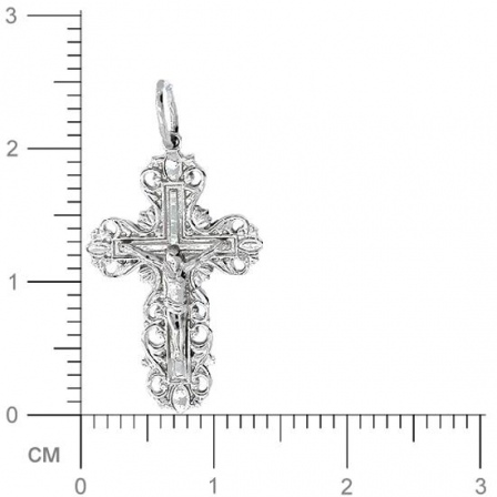 Крестик из серебра 925 пробы (арт. 355233)