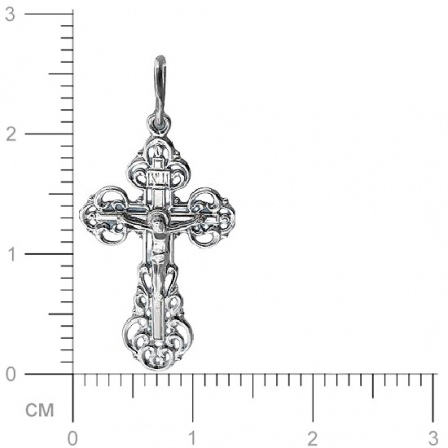 Крестик из серебра 925 пробы (арт. 355236)