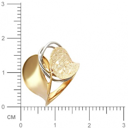 Кольцо из комбинированного золота (арт. 367521)