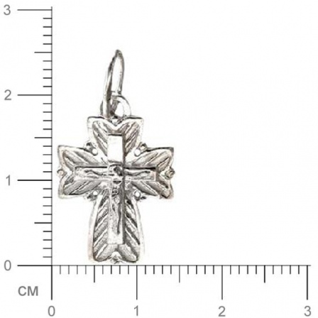 Крестик из серебра (арт. 384201)