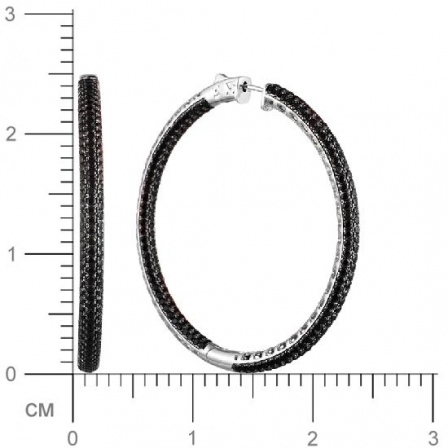 Кольцо с родолитом, аметистом и кварцем из серебра (арт. 744231)