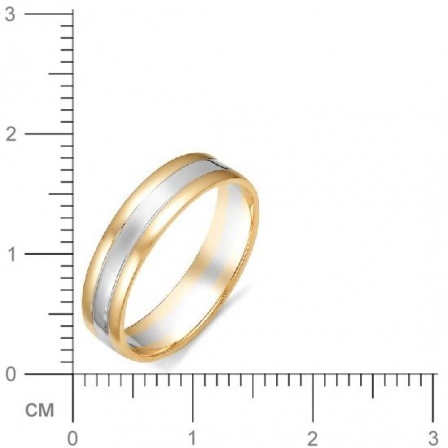 Обручальное кольцо из красного золота (арт. 810913)