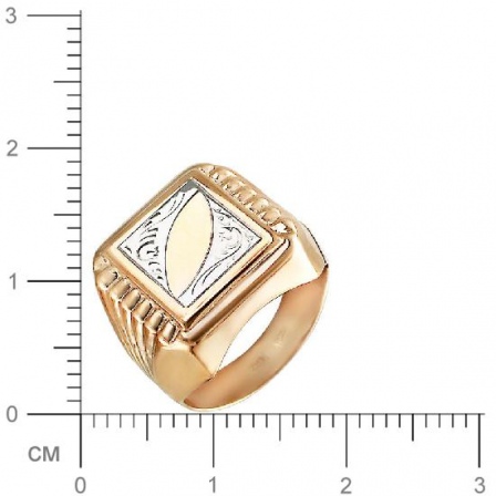 Кольцо из красного золота (арт. 820450)