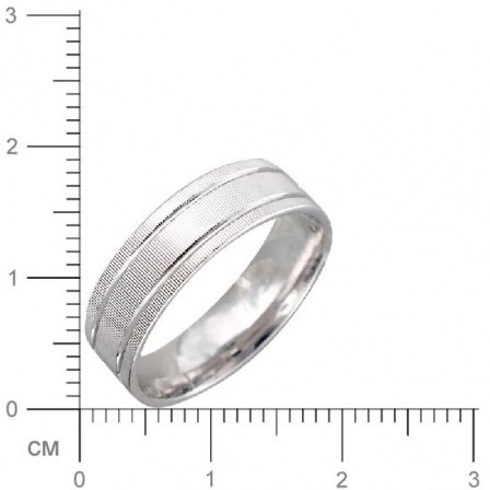Обручальное кольцо из серебра (арт. 820708)
