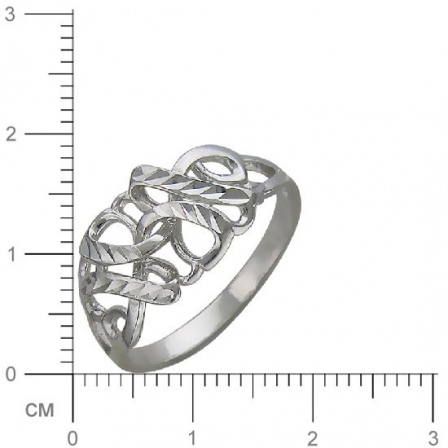 Кольцо из серебра (арт. 820784)