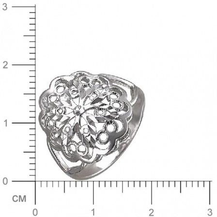 Кольцо из серебра (арт. 825879)