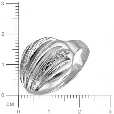 Кольцо из серебра (арт. 827589)
