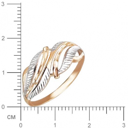 Кольцо из красного золота (арт. 832182)