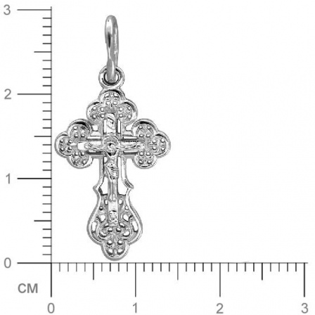Крестик из серебра (арт. 832260)