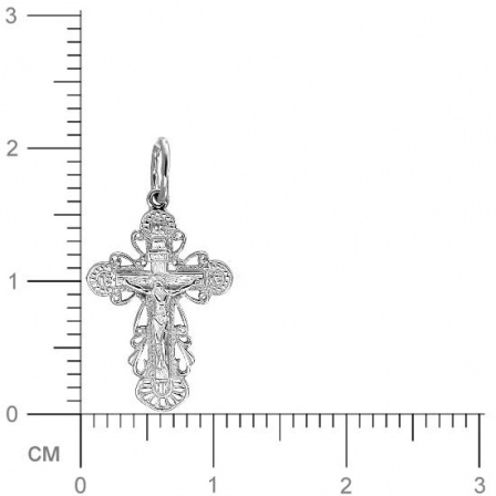 Крестик из серебра (арт. 832415)
