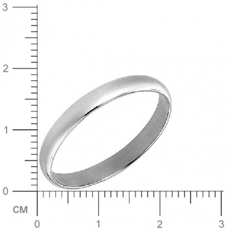 Кольцо из белого золота (арт. 835798)