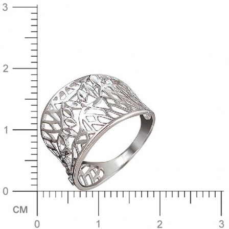 Кольцо из серебра (арт. 836856)