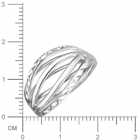 Кольцо из серебра (арт. 843546)