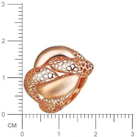 Кольцо из красного золота (арт. 845798)