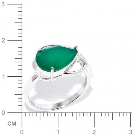Кольцо с агатами из серебра (арт. 905232)
