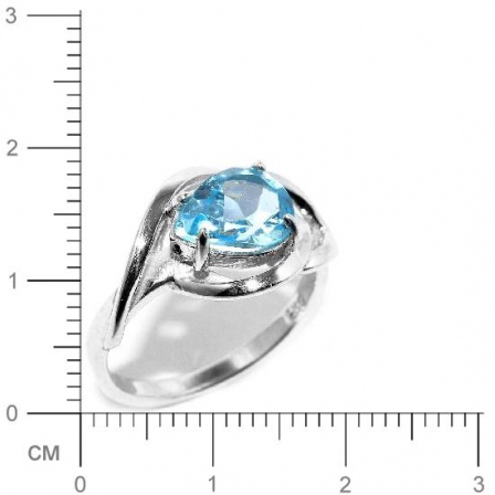 Кольцо с топазами из серебра (арт. 905238)