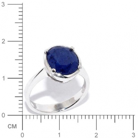 Кольцо с сапфирами из серебра (арт. 906000)