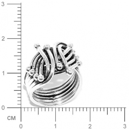 Кольцо из серебра (арт. 906604)