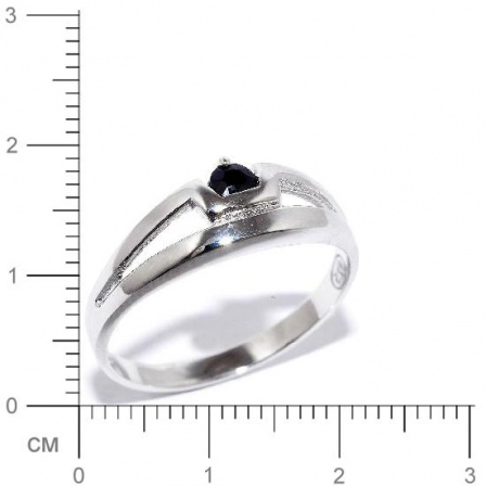 Кольцо с сапфирами из серебра (арт. 906947)