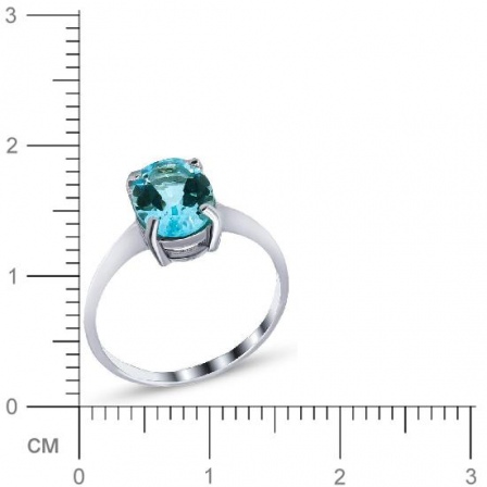 Кольцо с топазами из серебра (арт. 907339)