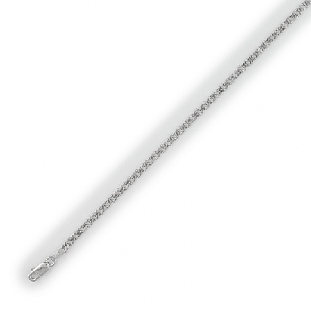 Цепочка плетения "Двойной ромб" из серебра 925 пробы (арт. 356612)