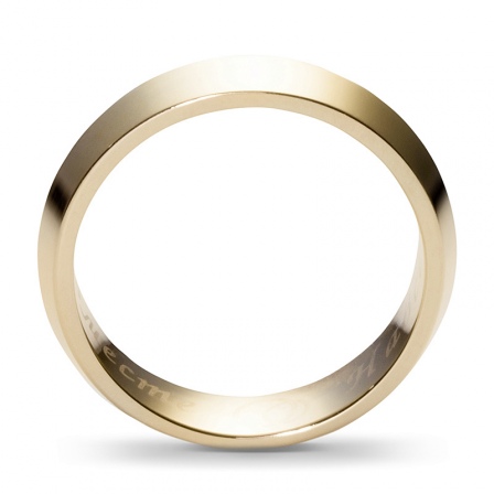 Обручальное кольцо из желтого золота (арт. 367707)